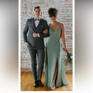 Kennedy Blue Bridesmaid Dress Moss